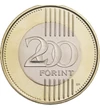 200 forint Névérték CuNi 9 g Magyarország 2024