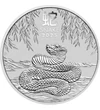 2 dollár, Kígyó ábrázolás, , Ag 999, 62,2 g, Ausztrália, 2025