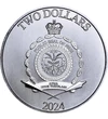 2 dollár Címer   Ag 999 311 g Niue 2024