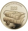 3000 forint Sztetoszkóp könyvek   CuNi 16 g Magyarország 2024