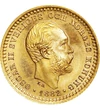 SWE/ 5 korona, II. Oszkár, Au,1881-1901, Svédország
