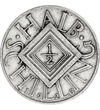  1/2 schilling, 1925-1926, ezüst, Ausztria