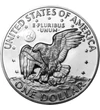  1 dollár Eisenhower 1971-74ezüst USA