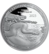 KON/ 20 frank, Titanoboa, Ag,2023, Kongó