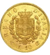  10 líra II.ViktorEmánuelAu1863-65 Olaszország