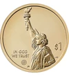 1 dollár Szabadság-szobor  CuNi 81 g USA 2025