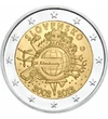 2 euro 10 éves az euro szlovákia