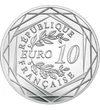  10 euró Notre Dame Ag 333 Franciaország