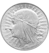  10 zloty, Védőszent, ezüst,Lengyelo., Lengyelország