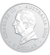 1 dollár III. Károly  Ag 999 311 g Ausztrália 2025
