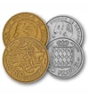 10, 20, 50, 100 frank, , 0, 0, Monaco, 1950-1956