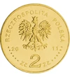 2 zloty Címer   Brass 815 g Lengyelország 2011