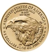 5 dollár, Sas,  , színsúly, Au 916, 3,39 g, USA, 2025