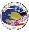 PLU/ 1 dollár, Korallz. sárga halak,2008, Palau
