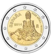  2 euró, Gaudi, 2014, Spanyolország