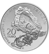  20 euró, Trencsén, ezüst, pp, 2012, Szlovákia