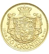  20 korona 1908-1912 arany Dánia