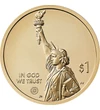 1 dollár Szabadság-szobor  CuNi 81 g USA 2025