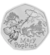 50 penny, Mary Poppins, CuNi, 8 g, Nagy-Britannia, 2025