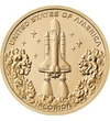 1 dollár, Űrrepülő indítása, csillagok, CuNi, 8,1 g, USA, 2025