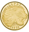 10 cent, Oroszlánfej, Bronz, 4,5 g, Etiópia, 1977-2005