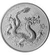 10 jüan, Sárkány ábrázolás, , színsúly, Ag 999, 31,1 g, Kína, 2025