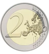 2 euró Európa térkép  CuNi 85 g Olaszország 2025