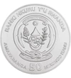 50 frank Címer  Ag 999 311 g Ruanda 2025
