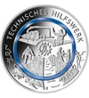 10 euró, Technikai segélyszervezet sokoldalú munkája, CuNi, 9,8 g, Németország, 2025