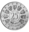  25 schilling Burgenland 40 éves Ausztria