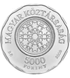  5000 Ft Zsinagóga ezüst vf 2009 Magyar Köztársaság