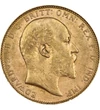 1 sovereign VII. Edward portréja  Au 917 799 g Nagy-Britannia 1902-1910