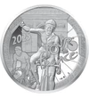 10 euró, Tour de France célba érés, Diadalív, , Ag 333, 13 g, Franciaország, 2025