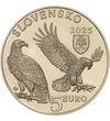 5 euró Címer parlagi sasok   CuNi 191 g Szlovákia 2025