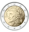  2 euró, Dante Alighieri, 2002-2015, Olaszország