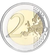 2 euró EU térkép  CuNi 85 g Luxemburg 2025