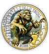3 euró, Színes troll, lábnyom, , CuNi, 25 g, Ausztria, 2025