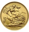  1 sov. arany  II.Erzsébet 1974-84 Nagy-Britannia