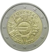  2 euró, Jubileum, 2012, Szlovákia