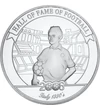 2000 shilling, Franco Baresi, Olaszország, , Ag 350, 26 g, Uganda, 2006