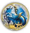 3 euró, Színes hippokampusz, korona, , CuNi, 16 g, Ausztria, 2026
