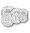 5, 10, 50, 100, 200, 500 új peso, , 0, 0, Uruguay, 1989