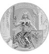 5 márka, Germánia trónon pajzzsal, , Ag 9999, 31,1 g, Németország, 2026