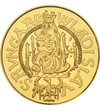 aranyforint utánveret Madonna oszlopok lengyel sas Ag 333+Au 55 g Magyar Királyság eredeti érme: 1490-1501