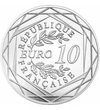 Labdarúgó EB, Németország, 10 euró, ezüst
