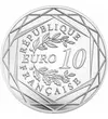 Labdarúgó EB - Skócia, 10 euró, ezüst