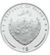1 dollár  III. Edward  Palau  2015 Palau