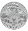 10 euró  Memorandum  ezüst  bu  2011 Szlovákia
