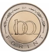 100 forint, 100 éves a Magyar Nemzeti Bank 100 Ft díszcsomagolva, réz-nikkel, Magyarország, 2024