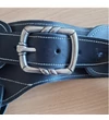 Cowboy fegyvertartó öv, fekete